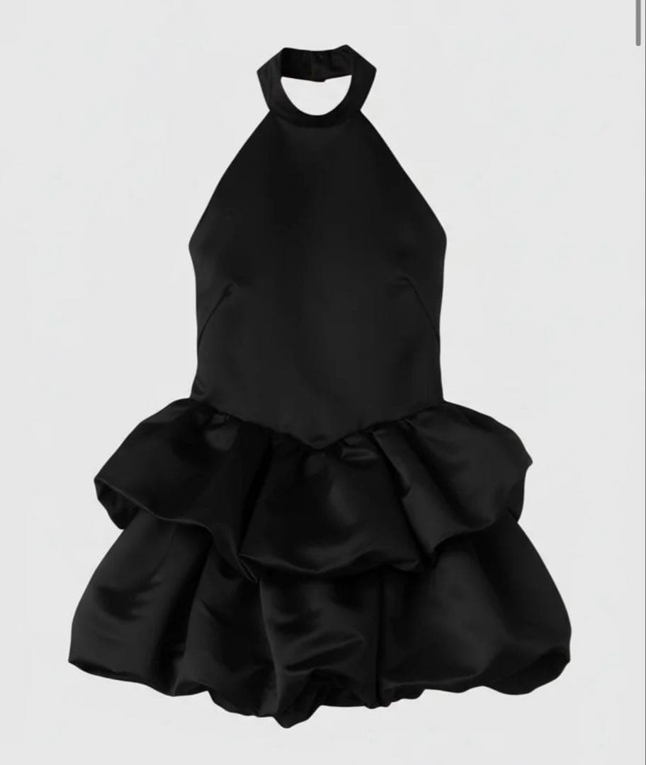THE TOÉ Etoile Balloon Dress (black/M)