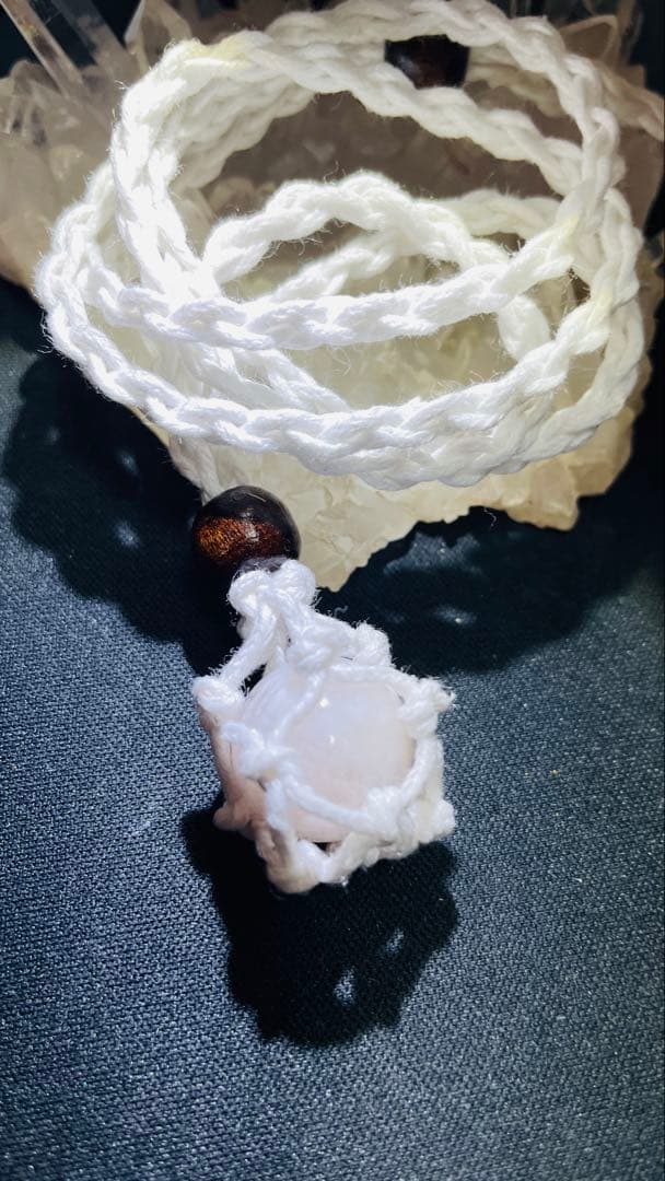 9月10日前後紫音✨密教編み紐ネックレス✨ 富と繁栄