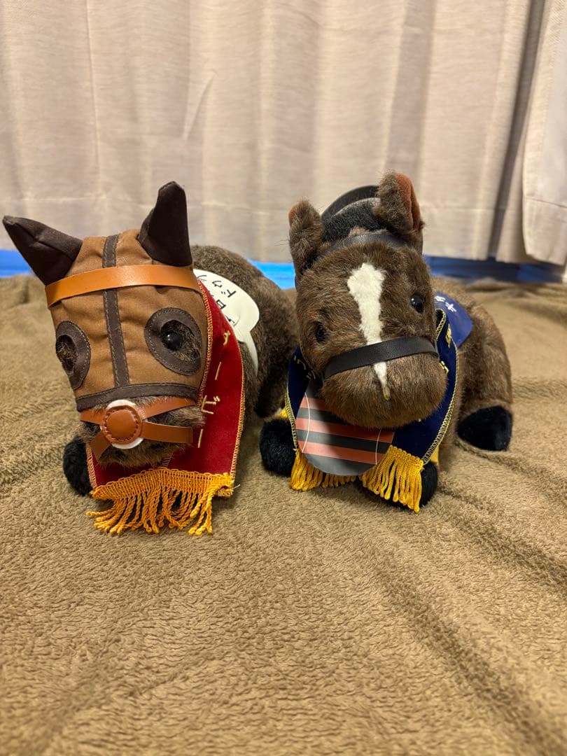 競馬ぬいぐるみ ドゥラメンテ＆キタサンブラック HOTMILK