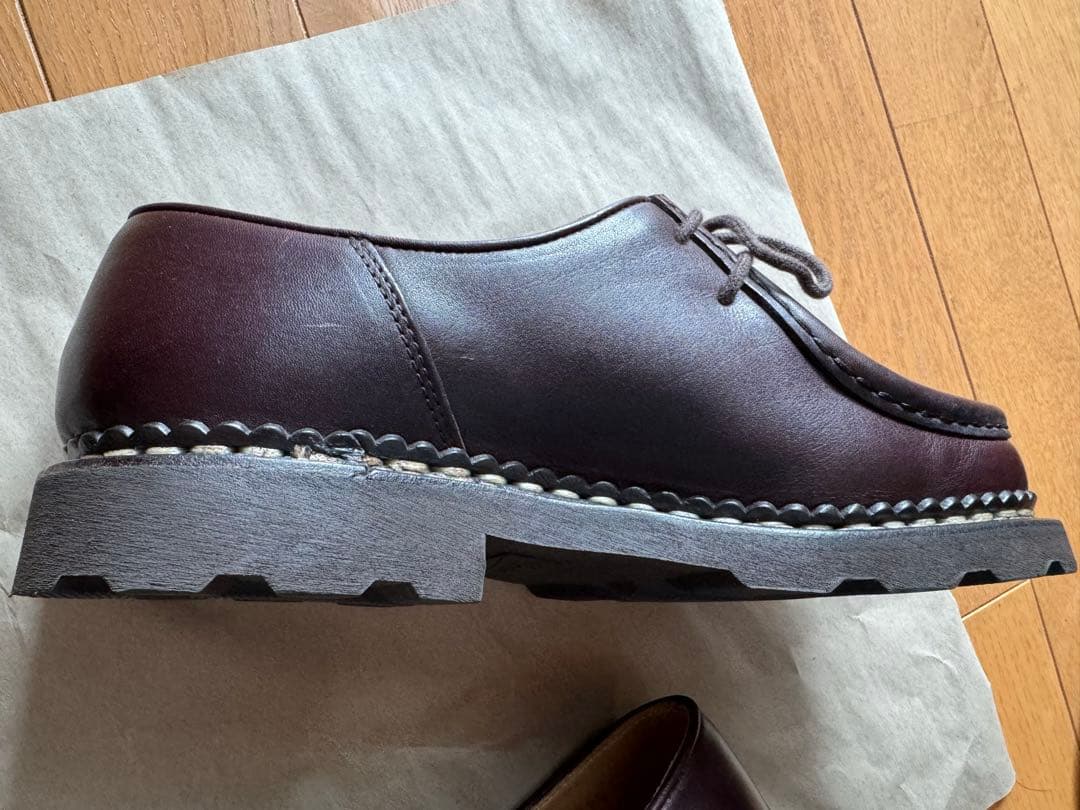 靴 paraboot MICHAEL 38.5(23cm) cafe