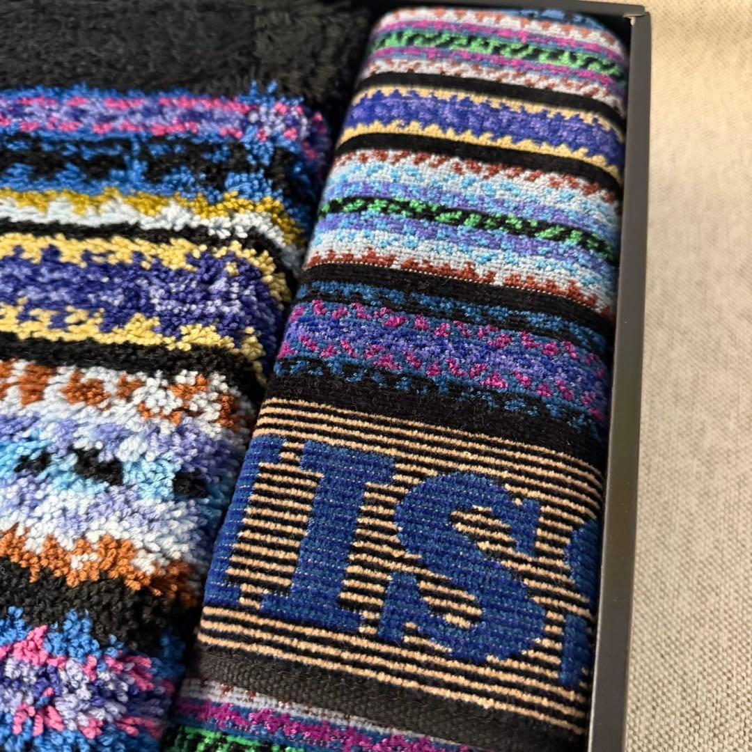 ミッソーニ　バスマット1枚　フェイスタオル2枚　ニューストリシア　ストリシア箱無