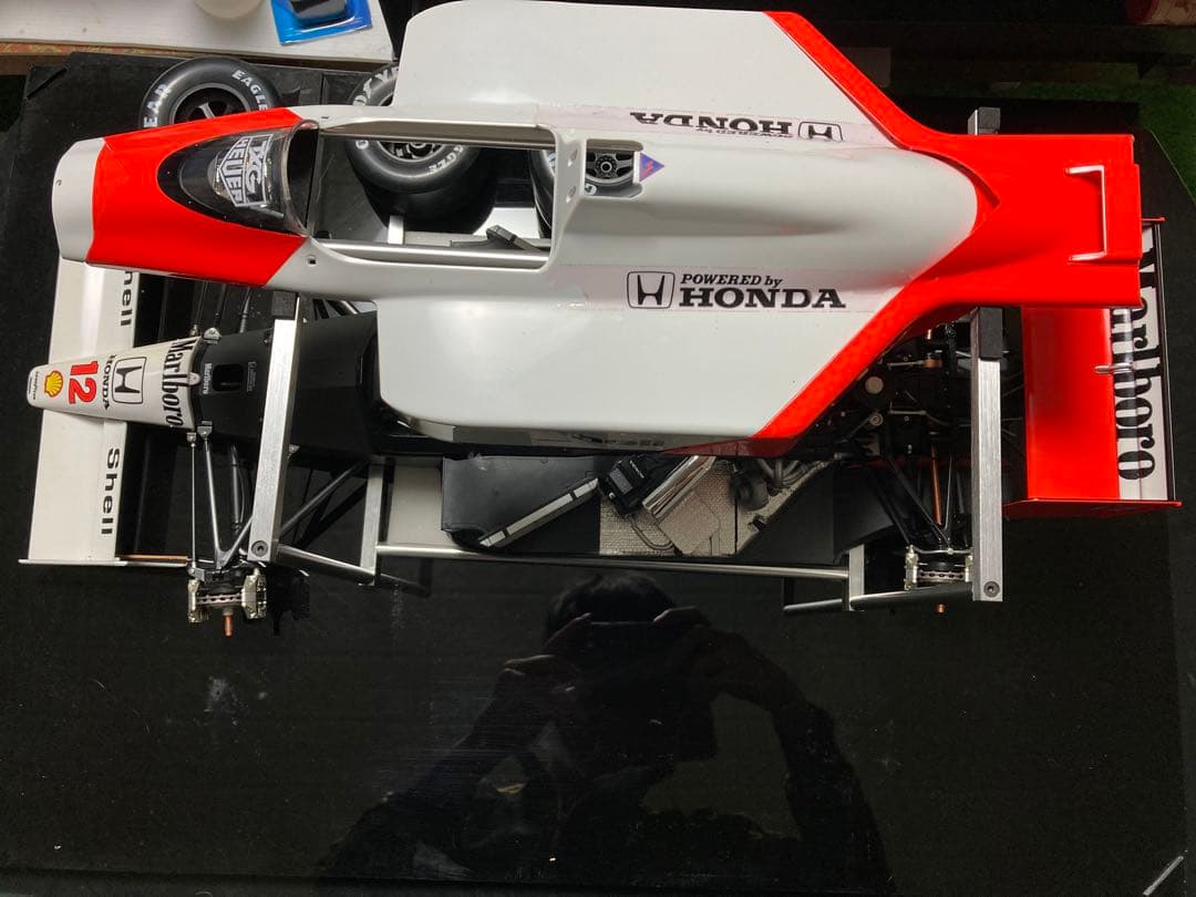 1/8 ディアゴスティーニ マクラーレン MP4/4 完成品 アイルトンセナ