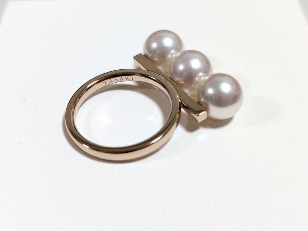 【美品】TASAKI バランス ネオ リング K18 SAKURAゴールド