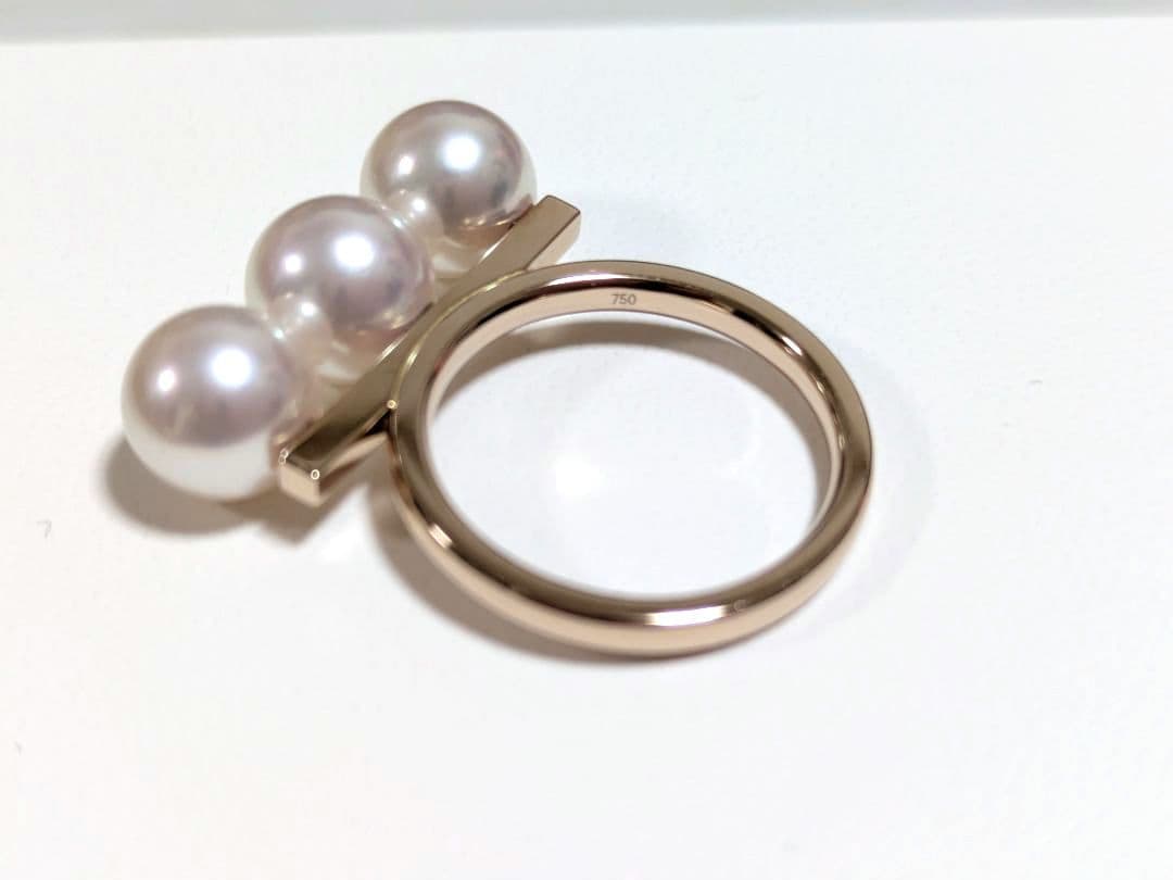 【美品】TASAKI バランス ネオ リング K18 SAKURAゴールド