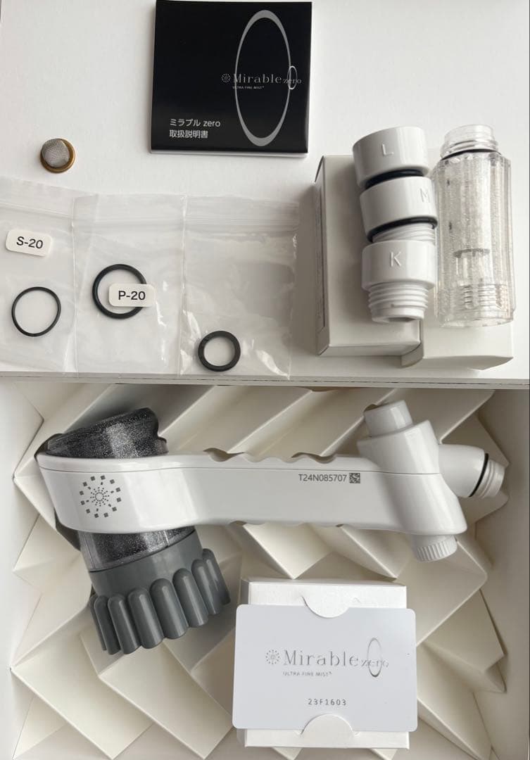 ミラブル zero シャワーヘッド ウルトラファインバブル