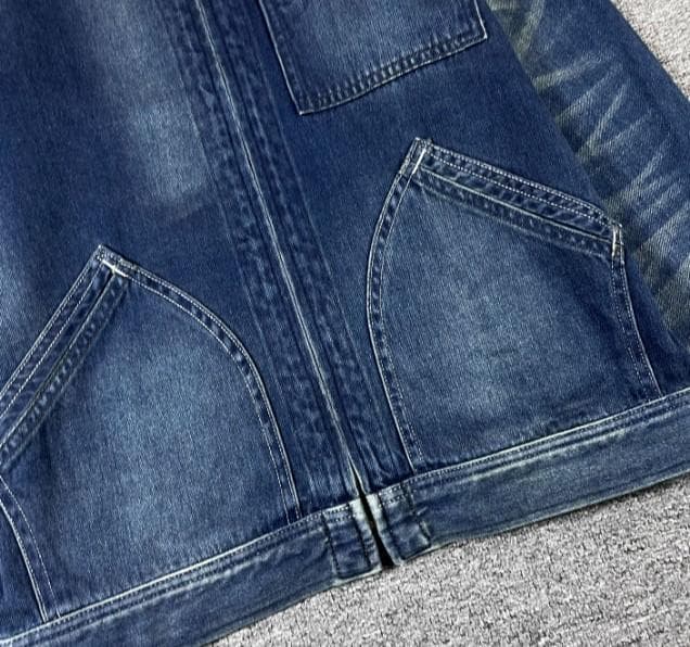 送料無料/新品未使用DOUBLE RLデニム前開きZIPジャケット （XL)