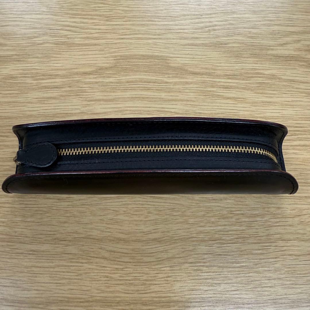 【未使用品】GANZO レザー ペンケース