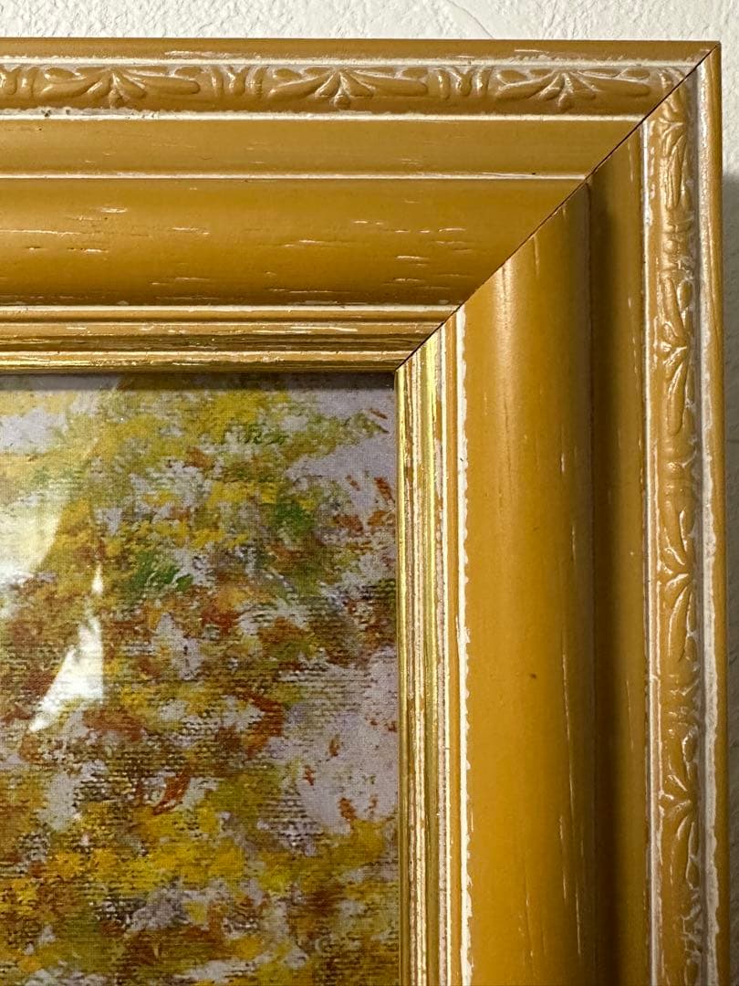 ピーター　エレンショウ　くまのプーさん　紅葉　ディズニー　額付き