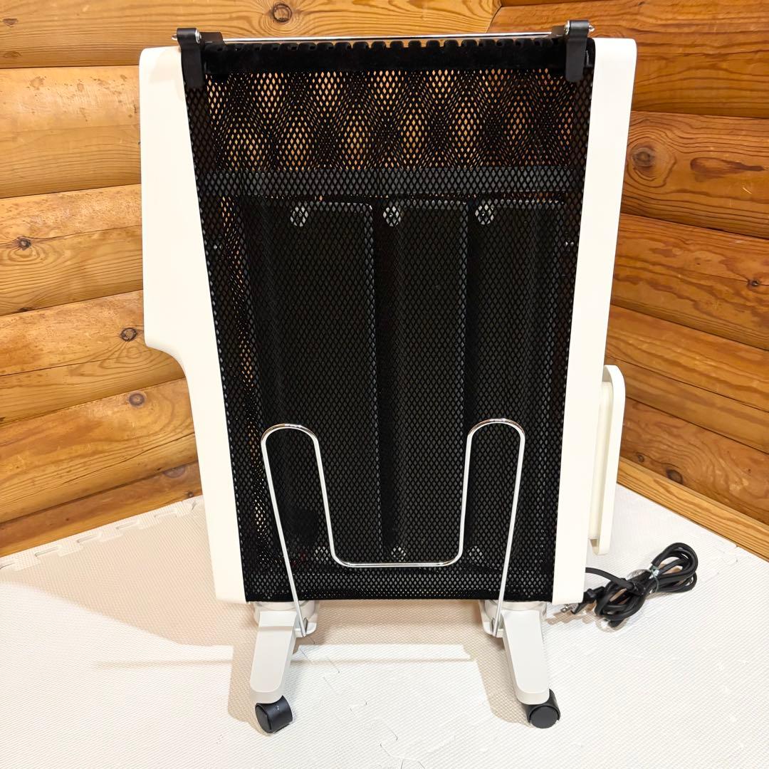 【美品】siroca シロカ 遠赤軽量ヒーター かるポカ SN-M371 白