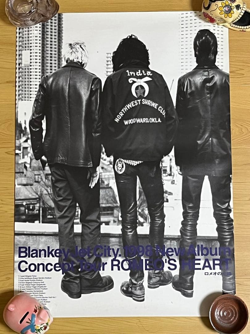 ブランキージェットシティ　ポスター　浅井健一　照井利幸　中村達也