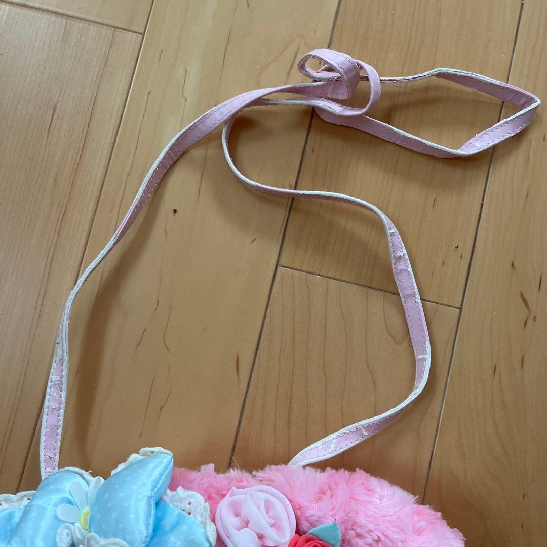 マイメロディ　ローズラビリンス　ぬいぐるみポシェット