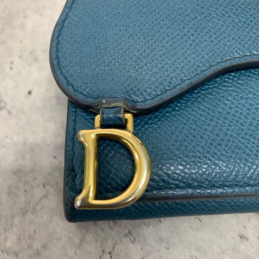 ＋Christian Dior クリスチャンディオールサドルコンパクトウォレット