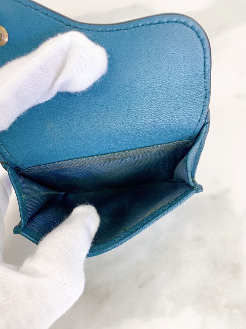 ＋Christian Dior クリスチャンディオールサドルコンパクトウォレット