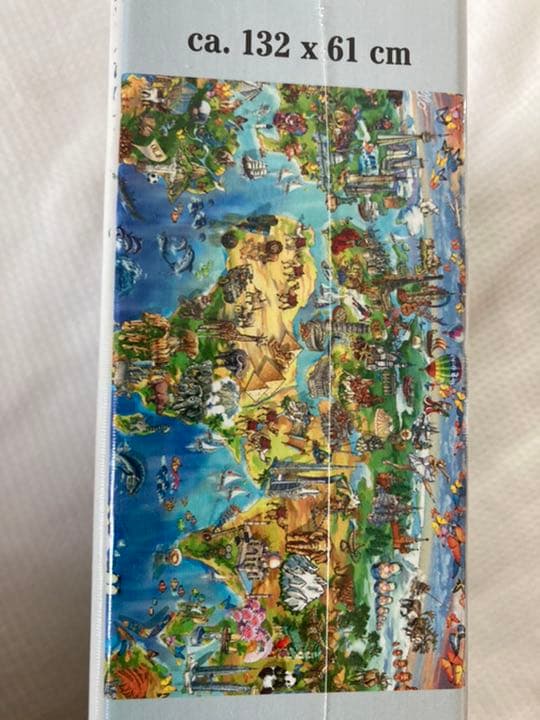 製造終了品　レア　2000ピース　世界地図　ジグソーパズル