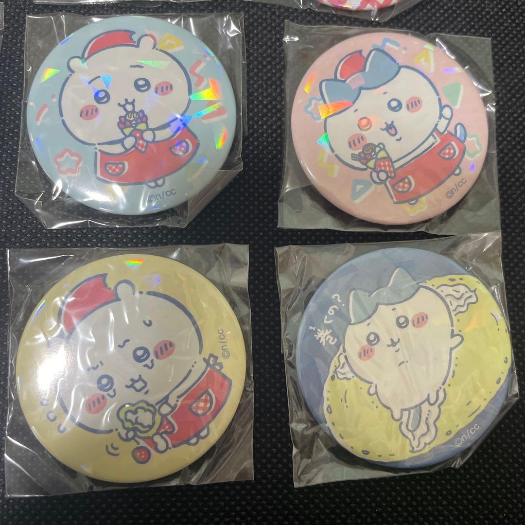 ちいかわ マリオンクレープ コラボ 缶バッジ コンプリートセット