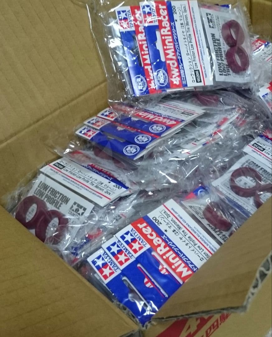 ミニ四駆　タミヤ純正マルーン海外♪