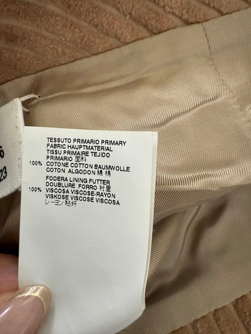 マルジェラ　アシメトリーラップスカート