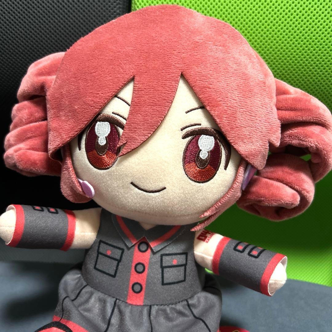 重音テト　おすわりBIGぬいぐるみ　ラウンドワン