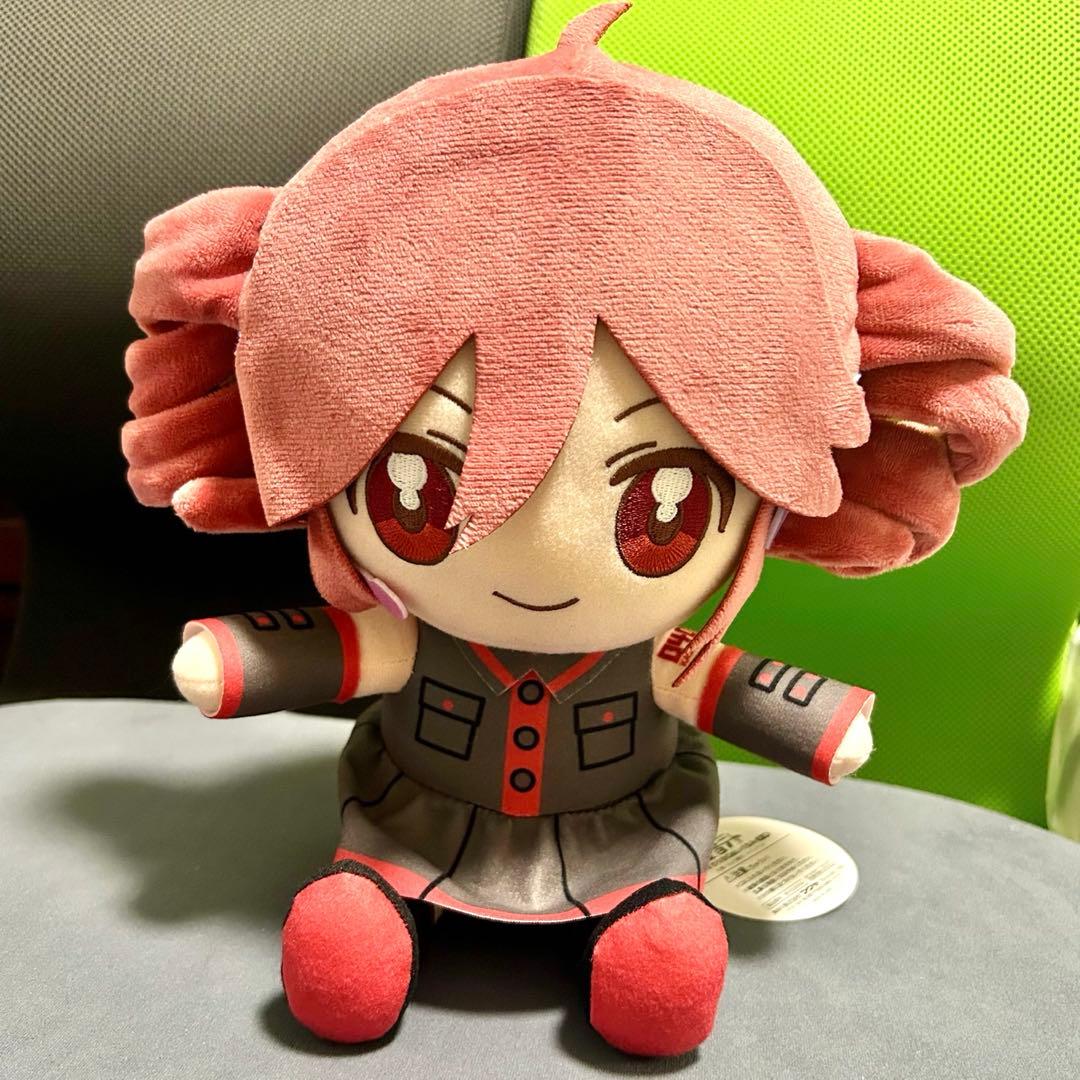 重音テト　おすわりBIGぬいぐるみ　ラウンドワン