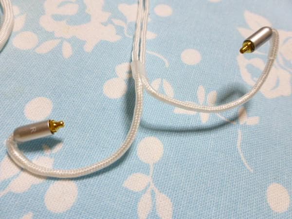 IE900 600 300 4N銀 + 6N銀 4.4mm5極 L字 N5005