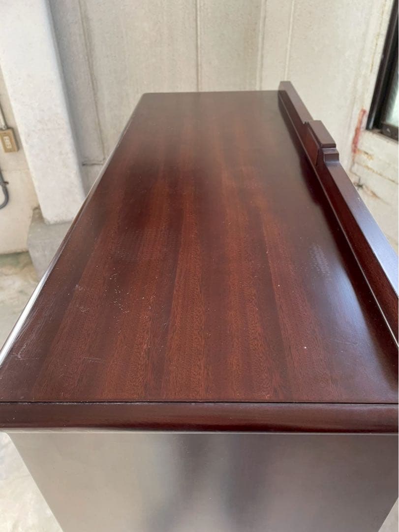 美品　英国　イギリス　アンティーク　キャビネット　キュリオケース　店舗　棚