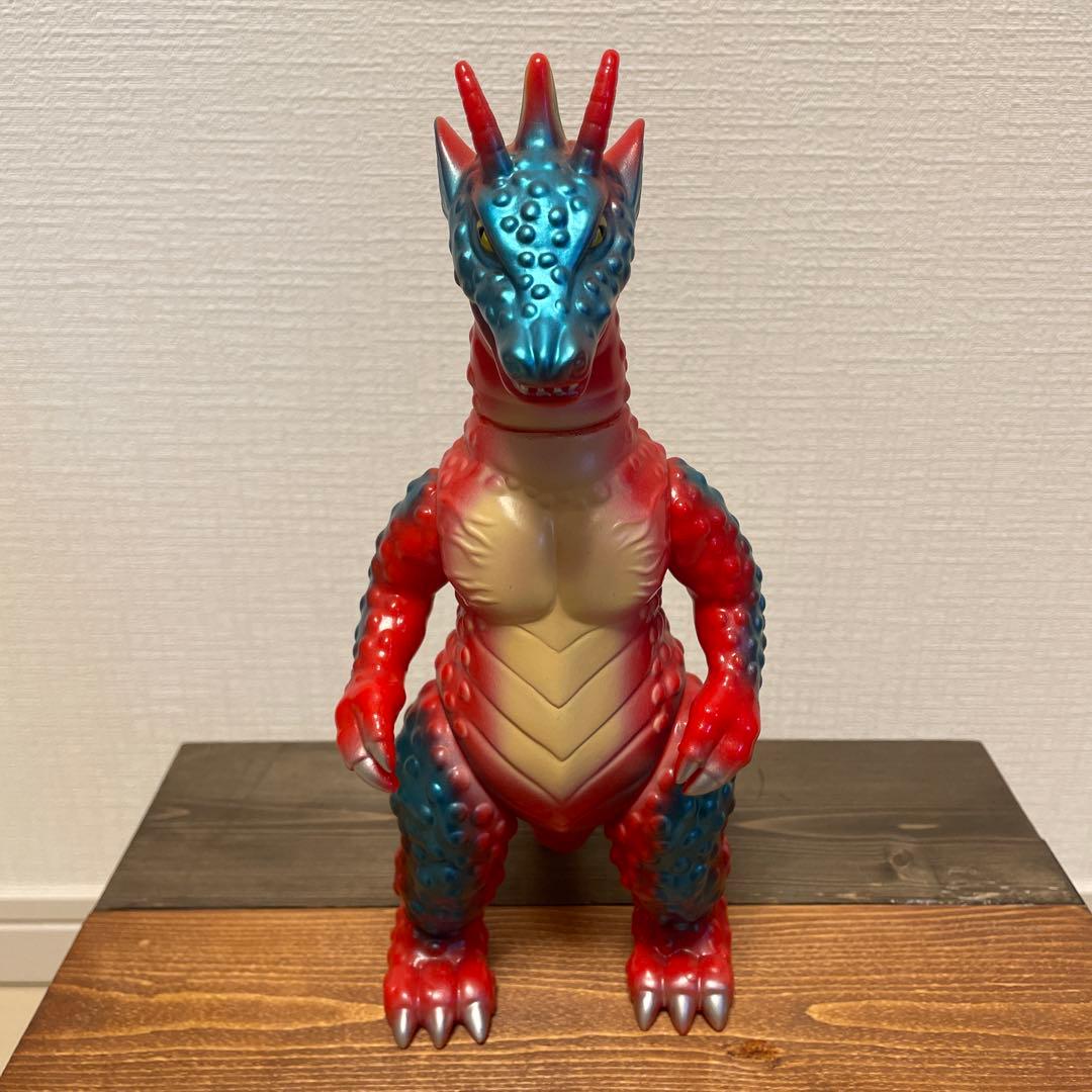 M1号　チタノザウルス　メカゴジラ　ソフビ