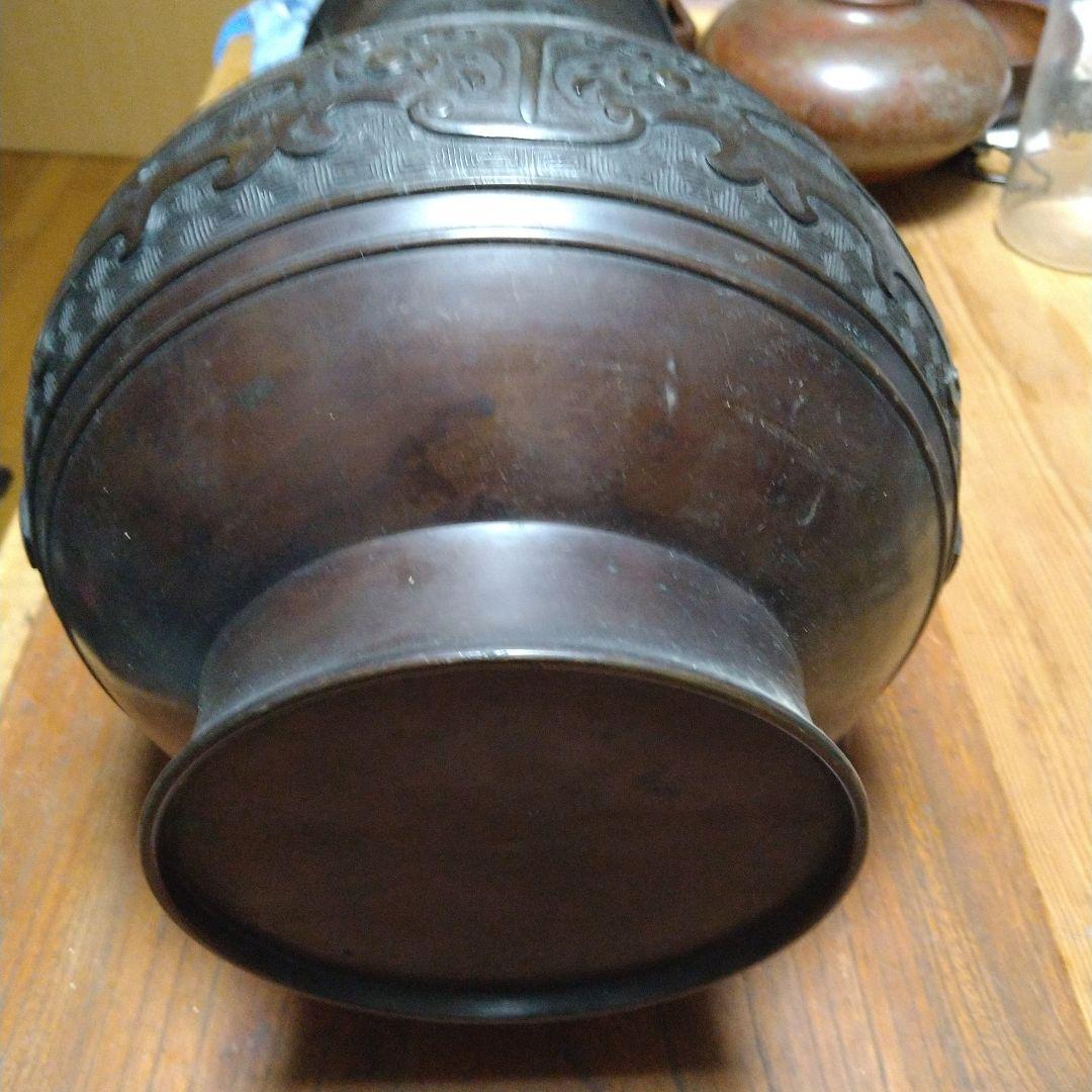 中国美術　古銅　花器　酒器　壺