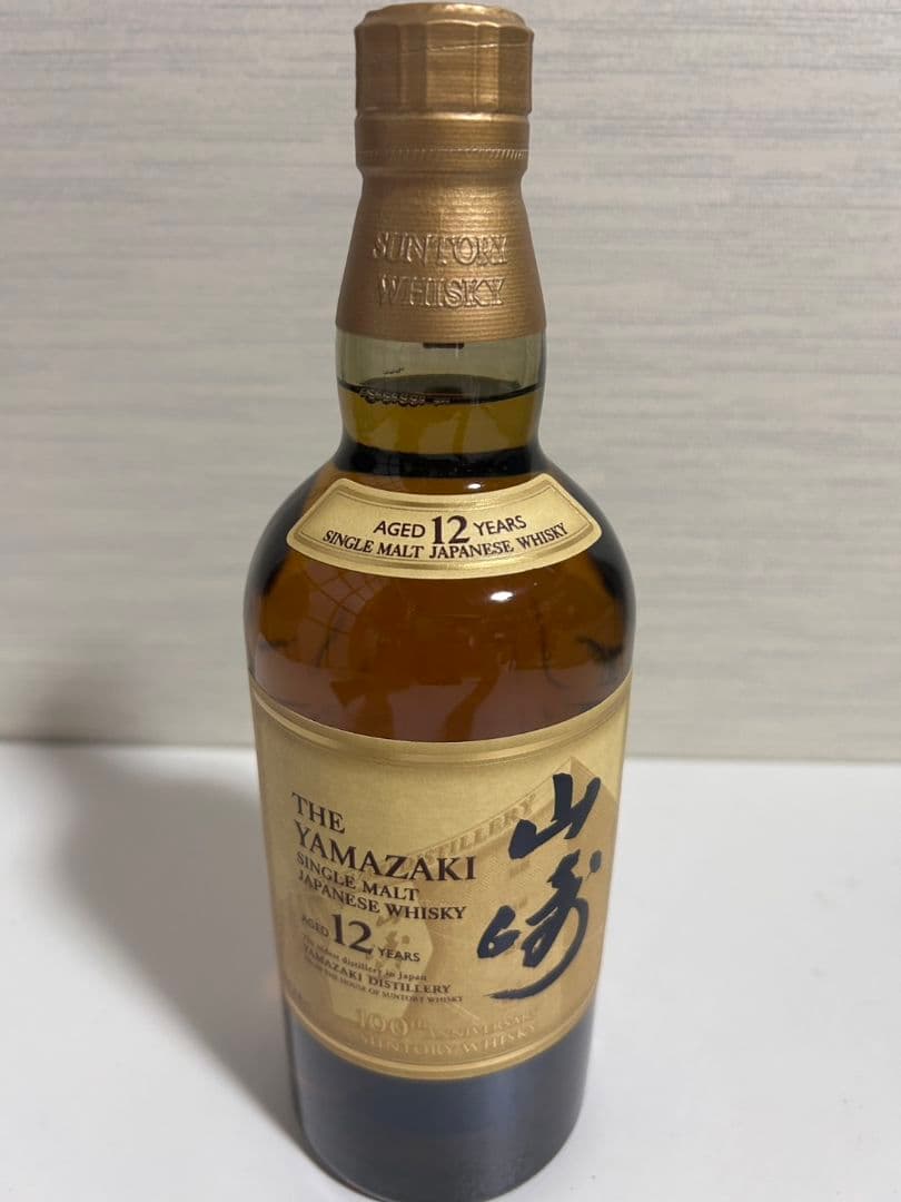 【未開封】サントリー 山崎12年 シングルモルトウイスキー 700ml