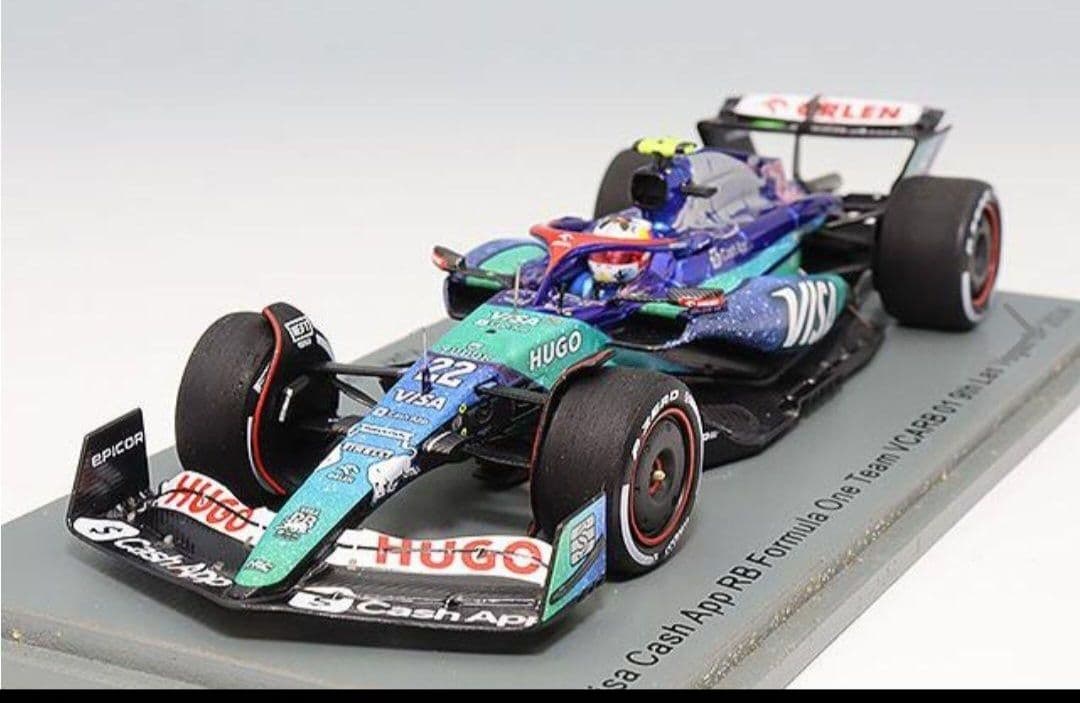 【新品未開封】スパーク 2024ラスベガス VCARB F1 1/43 角田裕毅