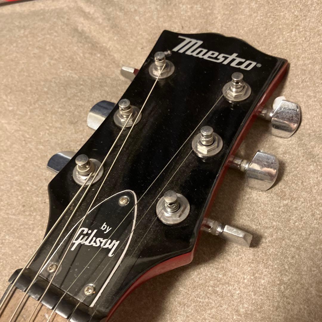 【Maestro by Gibson】レスポールスタンダード Candy Red