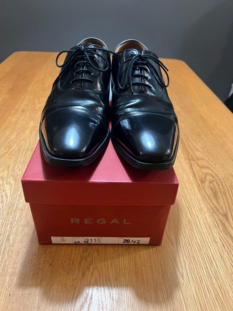 【超美品】REGAL リーガル　911R ストレートチップ　ビジネス　フォーマル