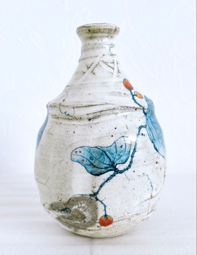 池田省吾　粉引山帰来徳利　粉引　酒器　徳利　ぐい呑　酒碗　新品未使用　本物保証