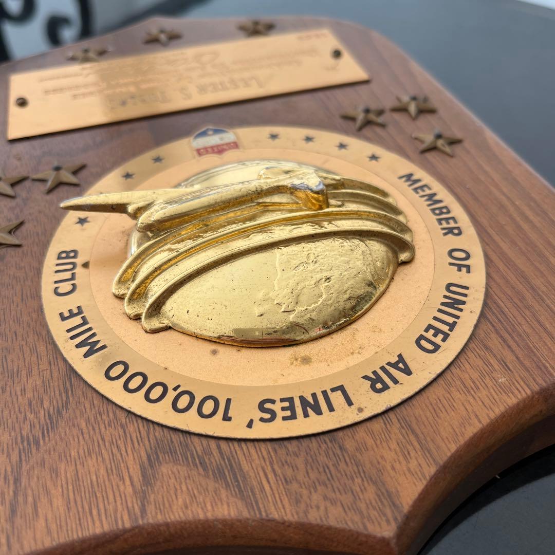 【ビンテージ】1958年 United Airlines Mile Club