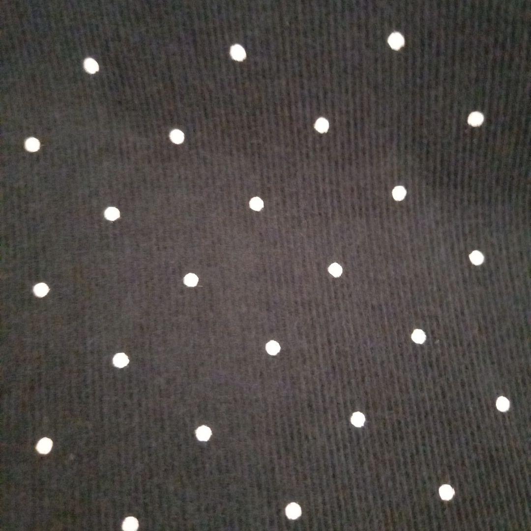 かぐれ　ドットコーデュロイワイドパンツ