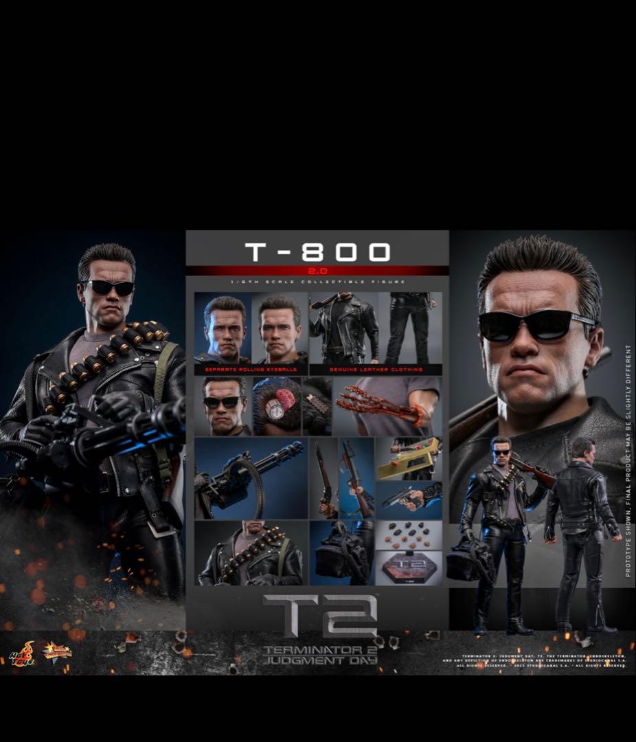 ムービー・マスターピース ターミネーター2 T-800(2.0版) フィギュア