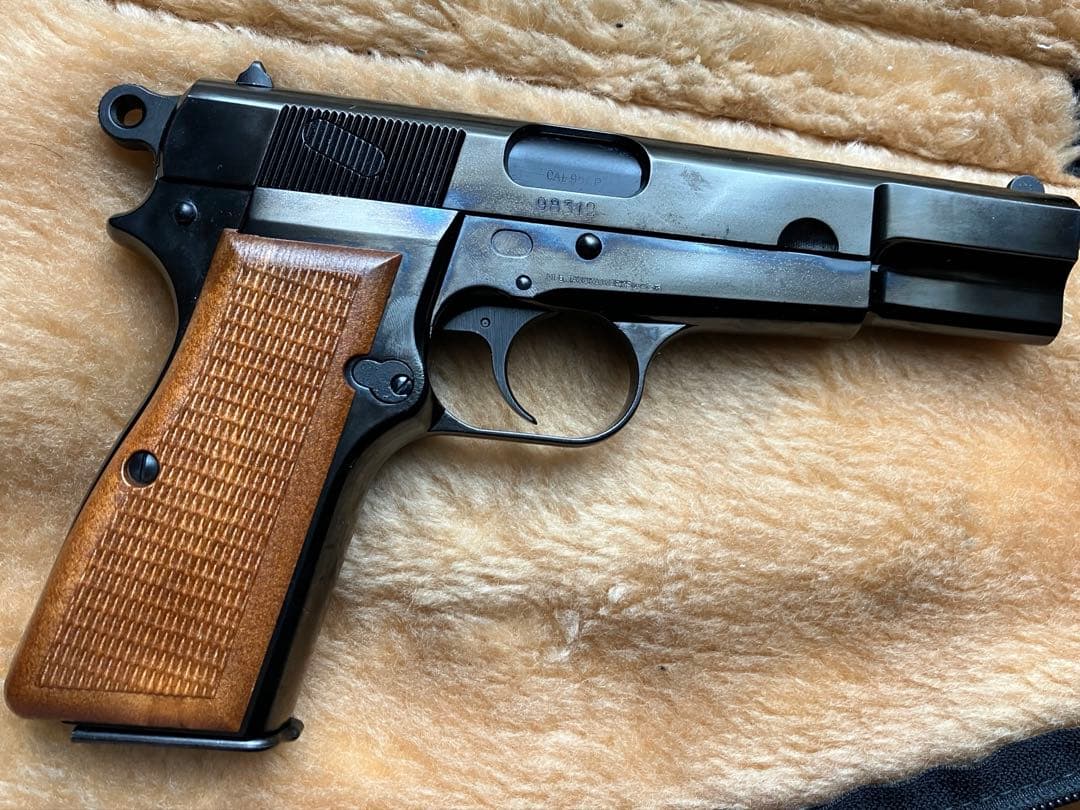 タナカABS樹脂製 ブローニングハイパワーM1935 スチールフィニッシュモデル