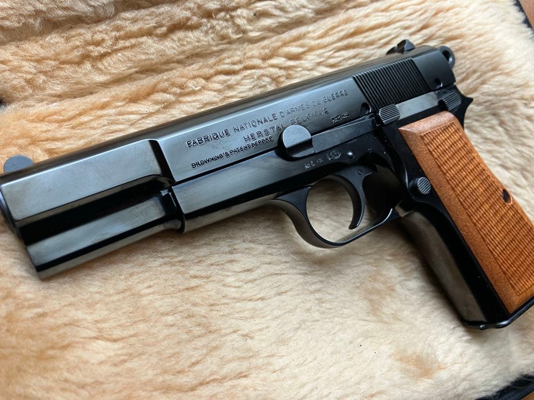 タナカABS樹脂製 ブローニングハイパワーM1935 スチールフィニッシュモデル