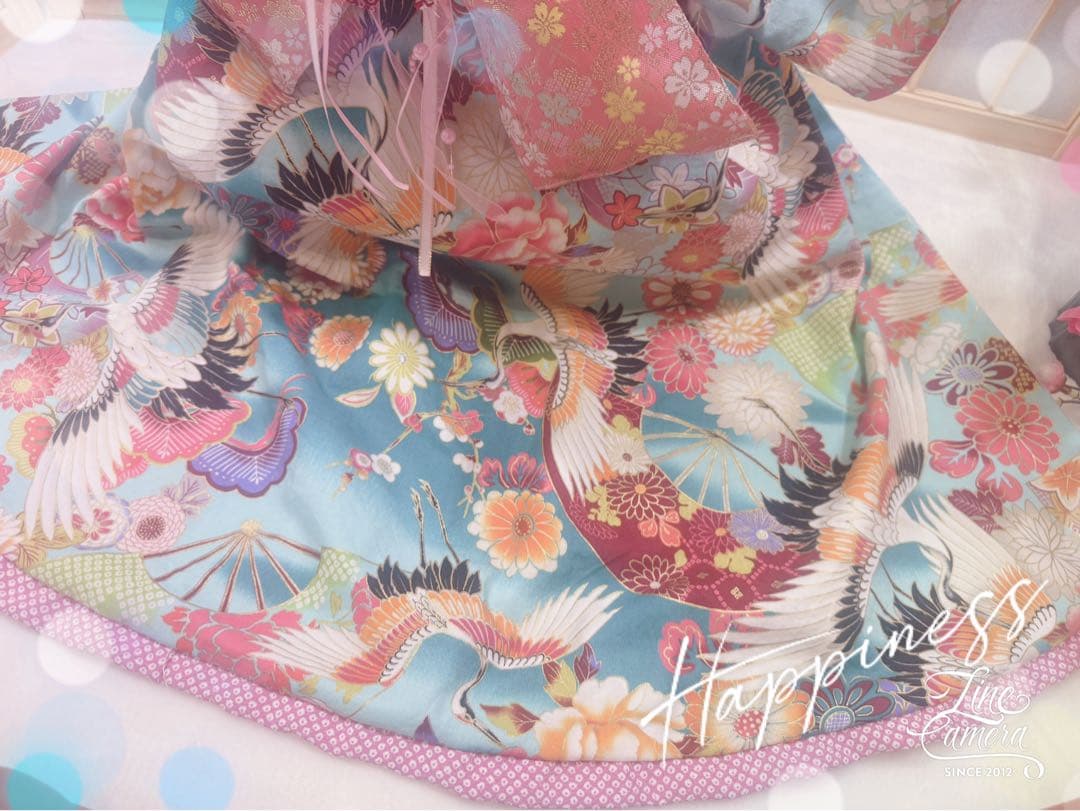 B392.pon2pan2☆オーダー☆犬お着物☆犬お引きずりお着物☆2ウェイ