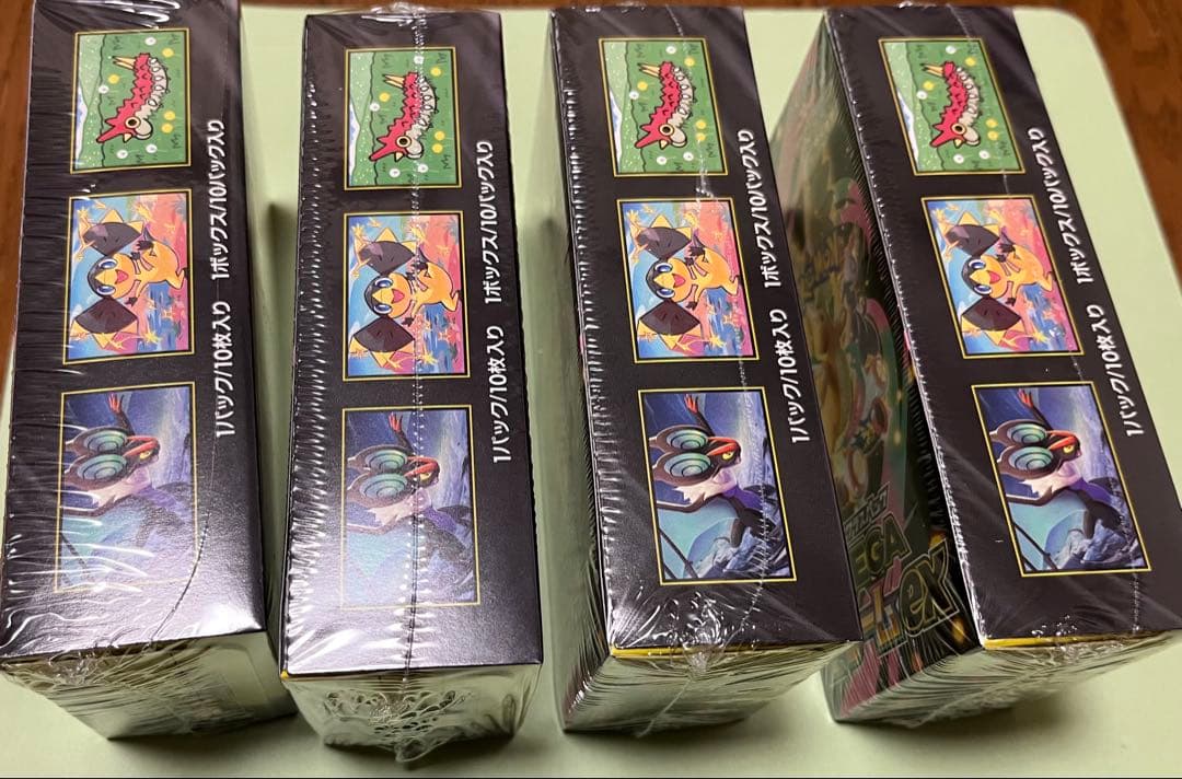 ポケモンカードMEGAハイクラスパック　ドリームex 4BOX シュリンク付き