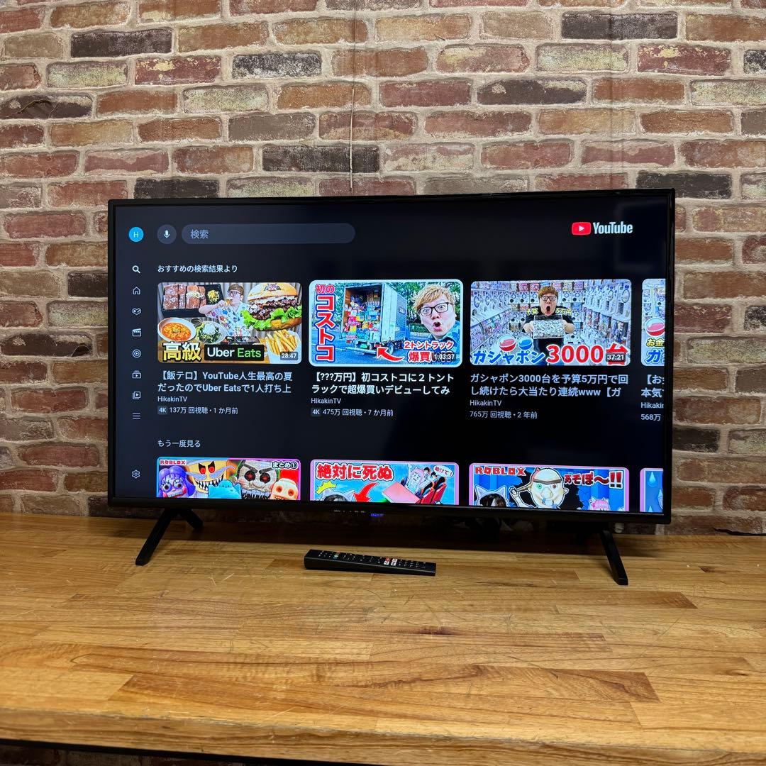 2022年製！42インチ チューナーレス スマートテレビ TSM-4202F2K