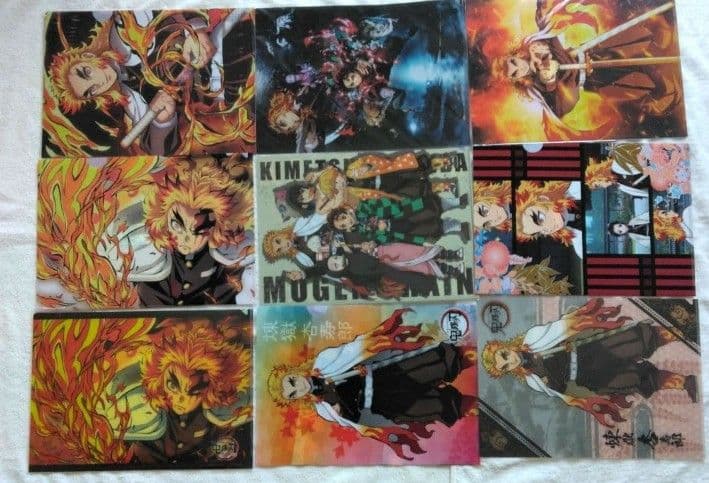 鬼滅の刃　クリアファイル　紙類　グッズまとめ売り　煉獄杏寿郎