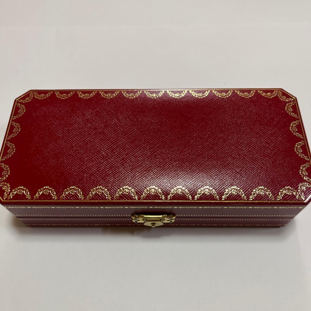 未使用　カルティエ　ボールペン　ボルドー