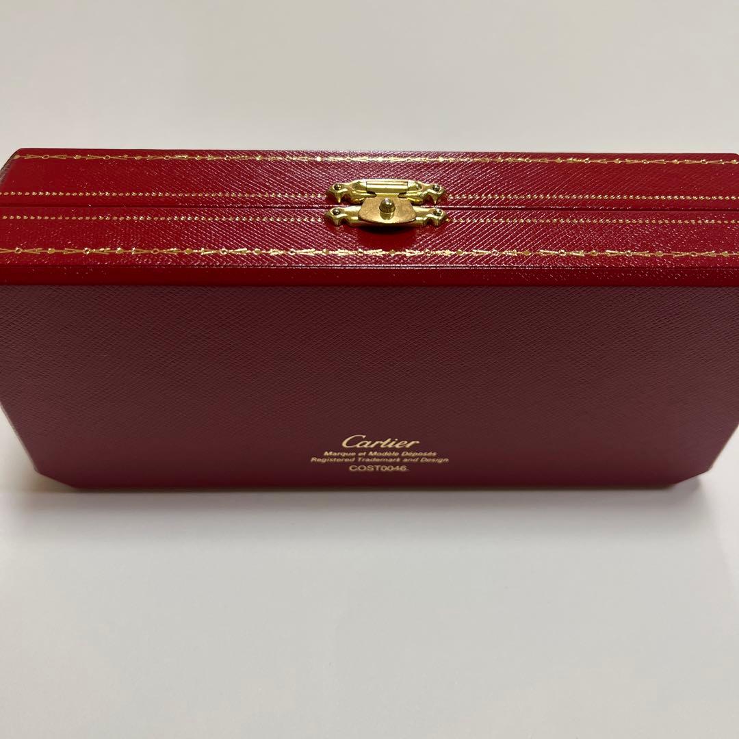 未使用　カルティエ　ボールペン　ボルドー