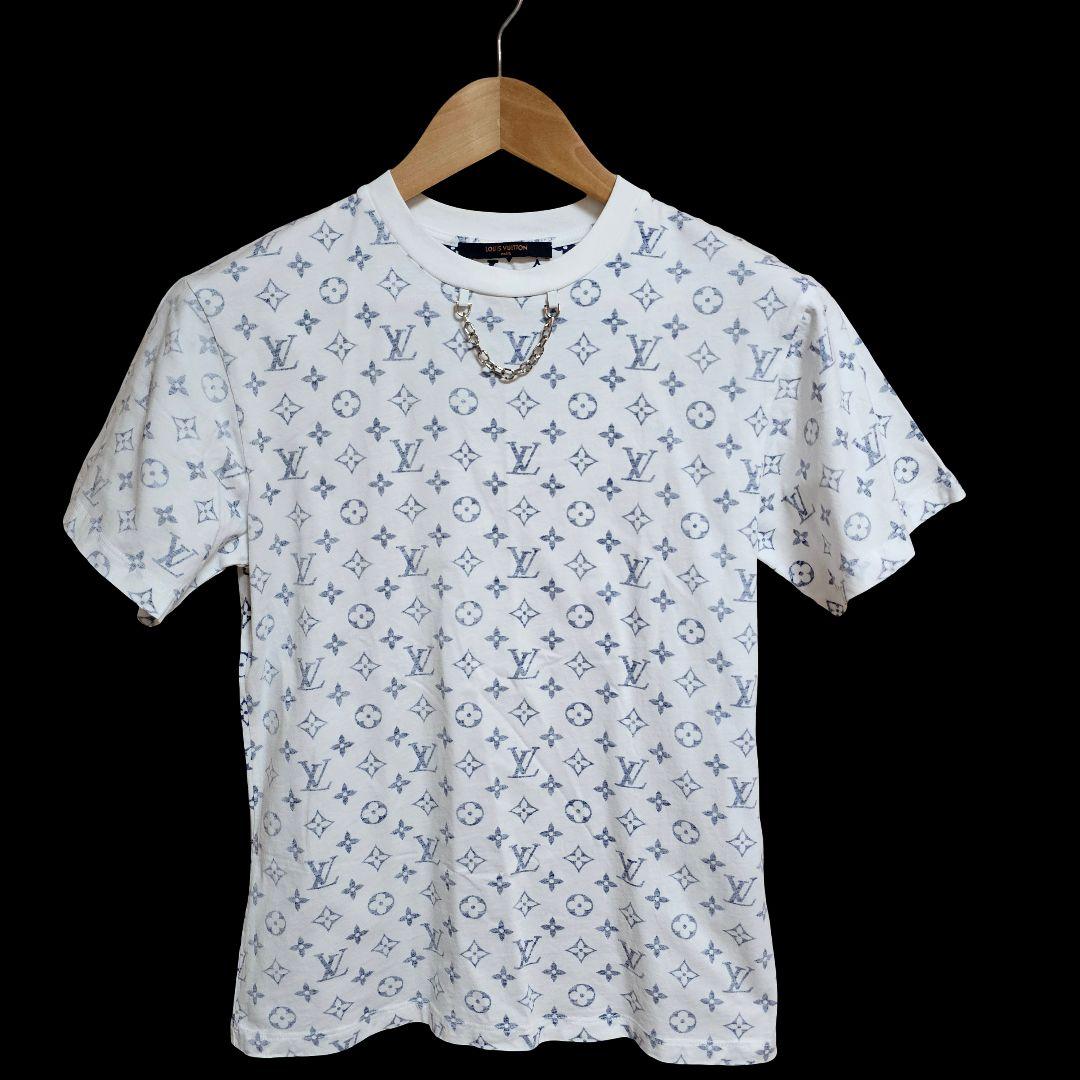 Louis Vuitton モノグラムホワイト Tシャツ Sサイズ