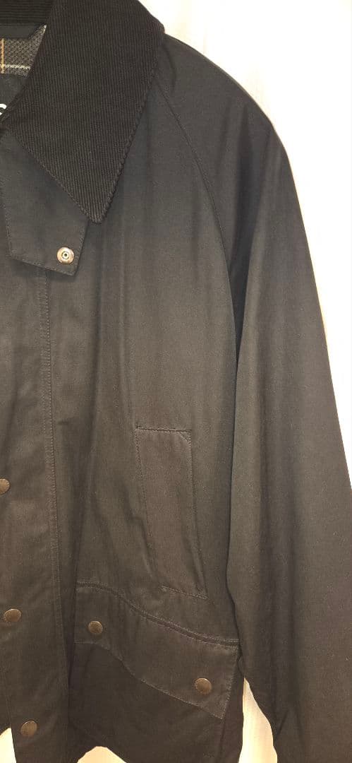 Barbour ビデイル ノンオイル 黒 BEAMSF別注 38【美品】