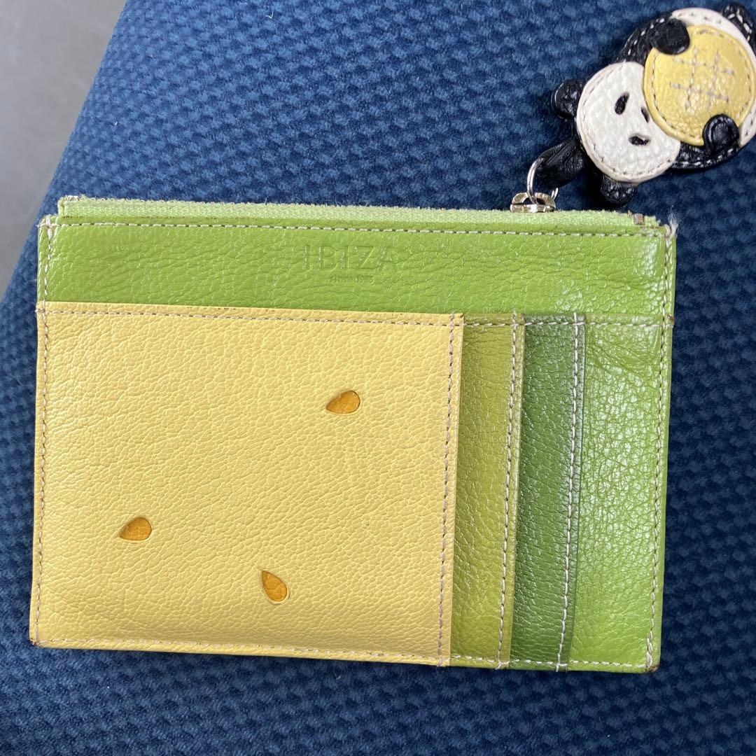 お値下げ検討します　IBIZA パンダチャーム レモンデザイン財布