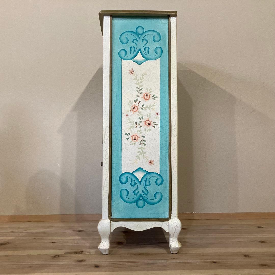 ロココ調 キャビネット 猫足 家具 収納 タンス インテリア おしゃれ かわいい