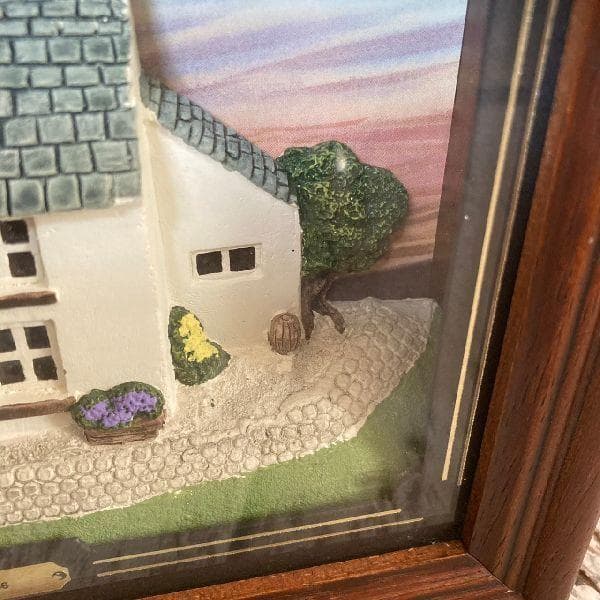 イギリス  ヴィンテージTom Thumb*限定版 ハンドペイント ウォールデコ