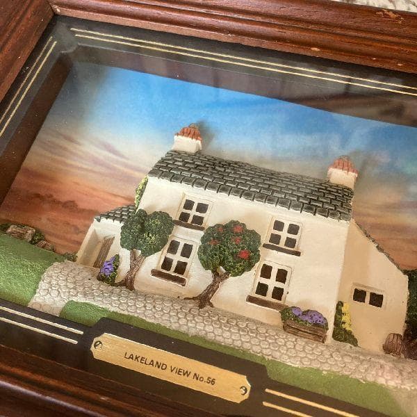 イギリス  ヴィンテージTom Thumb*限定版 ハンドペイント ウォールデコ