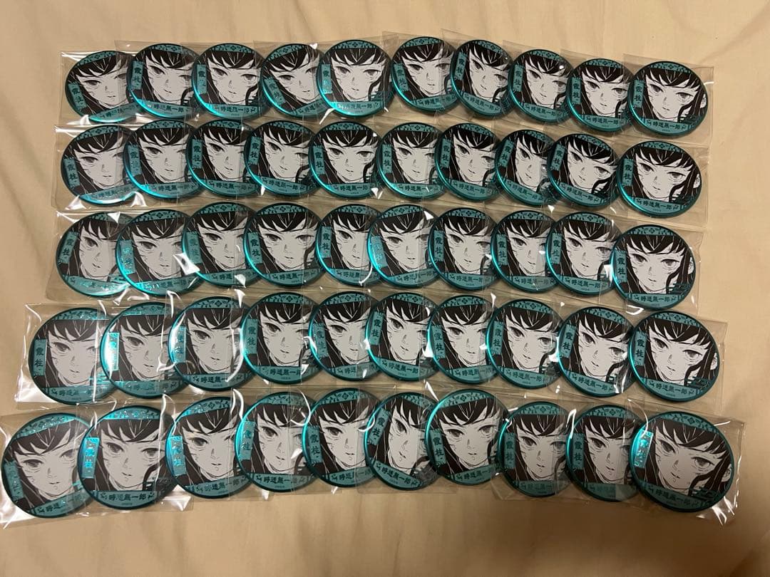 時透無一郎　デコレクション缶バッジ第二弾　50個